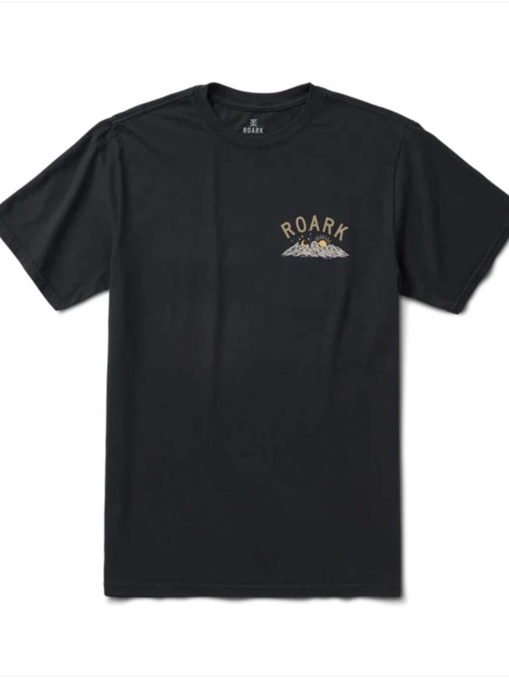 Roark Expeditions Premium Tee Garment Dyed Black XS